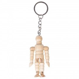 Брелок для ключей "Манекен человека" BRAUBERG ART CLASSIC, дерево, высота 7 см., 191295