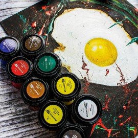 Гуашь художественная BRAUBERG ART CLASSIC, НАБОР 16 цветов в баночках по 22 мл, 191584