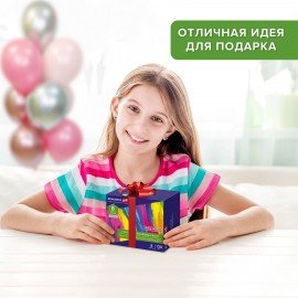 Краски акриловые для техники "Жидкий акрил" (POURING PAINT), 8 цветов по 120 мл, Цвета радуги, BRAUBERG ART, 192242
