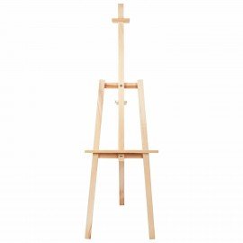 Мольберт напольный из липы "Лира", 67х162х48 см, высота холста до 100 см, BRAUBERG ART DEBUT, 192337