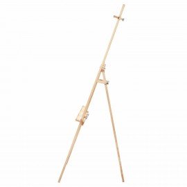 Мольберт напольный из липы "Лира", 67х162х48 см, высота холста до 100 см, BRAUBERG ART DEBUT, 192337