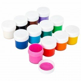 Гуашь ЮНЛАНДИЯ "ДОМИКИ", 12 цветов по 15 мл, 192561