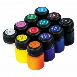 Краски акриловые матовые "Декола", 12 цветов по 20 мл, в банках, 143411021