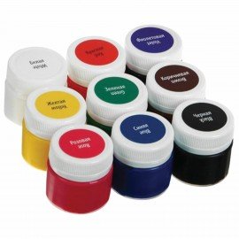 Краски по ткани акриловые "Я - Художник!", 9 цветов по 15 мл, в банках, 228411541