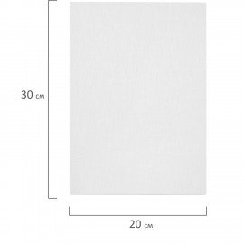 Холсты на картоне НАБОР 10 штук (20*30 см), хлопок, грунт, 280 г/м2, BRAUBERG ART CLASSIC, 192659, 192658