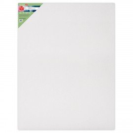 Холст на подрамнике BRAUBERG ART BASIC 60*80 см, 280 г/м2, хлопок, мелкое зерно, грунт, 192669