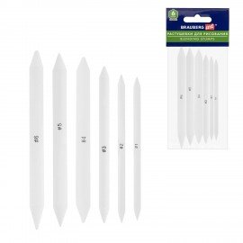 Растушевки для рисования бумажные, набор 6 штук, BRAUBERG ART CLASSIC, 192681