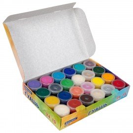 Гуашь BRAUBERG "ЗАМОК" 24 цвета по 15 мл, 192686