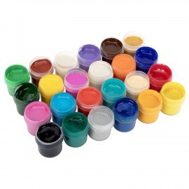 Гуашь BRAUBERG "ЗАМОК" 24 цвета по 15 мл, 192686