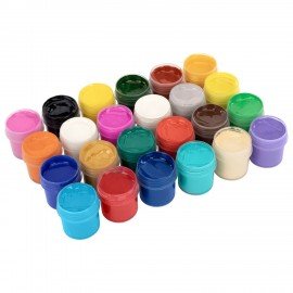 Гуашь BRAUBERG "ЗАМОК" 24 цвета по 20 мл, 192687