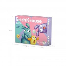 Гуашь ERICH KRAUSE Jolly friends pastel 12 цветов по 20 мл, картонная упаковка, 61419