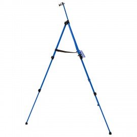 Мольберт тренога металл телескопический синий 117х166х94 см, чехол, BRAUBERG ART BASIC, 192751