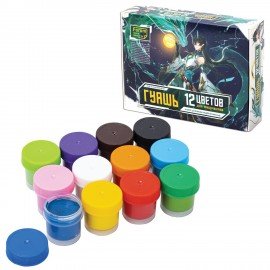 Гуашь FORUM "Аниме", 12 цветов по 17 мл, FG-112-Ani