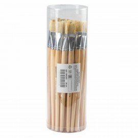 Кисть BRAUBERG, щетина, плоская, № 16, 200205