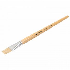 Кисть BRAUBERG, щетина, плоская, № 16, 200205