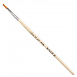 Кисть ГРААЛЬ, синтетика, живописная (1 штука), плоская, №4, КХСпл№4