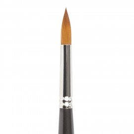 Кисть художественная проф. BRAUBERG ART CLASSIC, синтетика мягкая под колонок, кругл, № 8, кор руч, 200693
