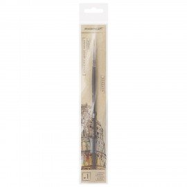 Кисть художественная проф. BRAUBERG ART CLASSIC, колонок, круглая, № 1, короткая ручка, 200930