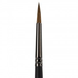 Кисть художественная проф. BRAUBERG ART CLASSIC, колонок, круглая, № 4, короткая ручка, 200933