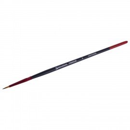 Кисть синтетика, круглая № 2, BRAUBERG PREMIUM, 201001