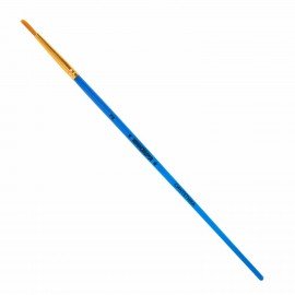 Кисти СИНТЕТИКА набор 5 шт. (круглая 3, плоская 2, 6, 14, овальная 1), блистер, ЮНЛАНДИЯ, 201069