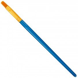 Кисти набор 10 шт., синтетика, синие, № 2/0-8, (Круглые; Овальные; Плоские; Лайнеры),WBZ, 201085