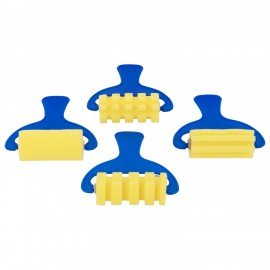 Валики для рисования художественные, набор 4 штуки, BRAUBERG ART DEBUT, 201090