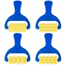 Валики для рисования художественные, набор 4 штуки, BRAUBERG ART DEBUT, 201090