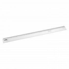 Линейка пластиковая 50 см, прозрачная, ЛН-31439