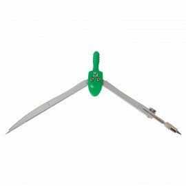 Готовальня BRAUBERG "Klasse", 3 предмета: циркуль 125 мм, точилка, грифель, пенал с подвесом, 210660