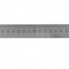 Линейка металлическая 30 см СУПЕРПРОЧНАЯ, ПВХ чехол, ГРАНДМАСТЕР, 210813