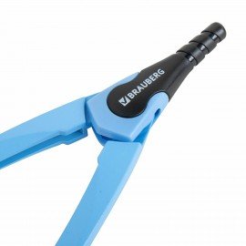 Готовальня BRAUBERG ULTRA, 3 предмета: циркуль 135 мм, запасной грифель, насадка, аквамариновый цвет, 210822