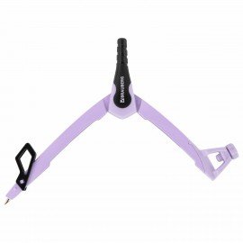 Готовальня BRAUBERG ULTRA, 3 предмета: циркуль 135 мм, запасной грифель, насадка, лавандовый цвет, 210823