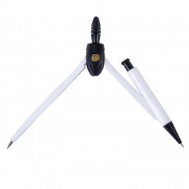 Готовальня ПИФАГОР, 8 предметов: циркуль 120 мм, чертежные принадлежности, металлический пенал, 210859