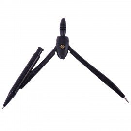 Готовальня STAFF, 9 предметов: циркуль 120 мм, чертежные принадлежности, механический карандаш, пластиковый пенал, 210863