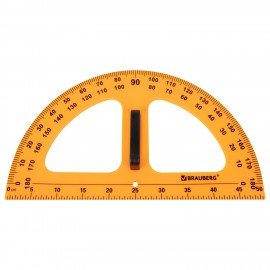 Набор чертежный для классной доски Compact (2 треугольника, транспортир, циркуль, складная линейка 100см), BRAUBERG, 210871, 210872