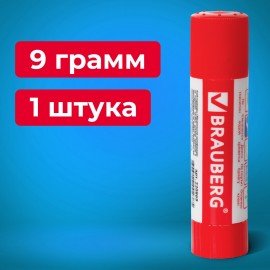 Клей-карандаш BRAUBERG, 9 г, 220869