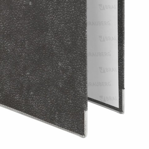 Папка-регистратор BRAUBERG, фактура стандарт, с мраморным покрытием, 50 мм, черный корешок, 220982