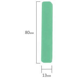 Мел цветной квадратный 10 штук, ПИФАГОР, картонная упаковка, 221168