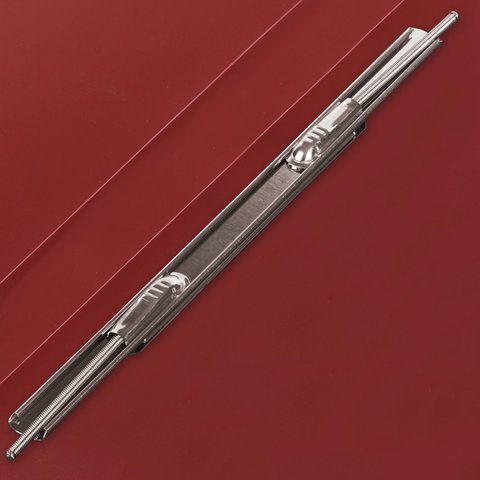 Папка с металлическим скоросшивателем BRAUBERG стандарт, красная, до 100 листов, 0,6 мм, 221632