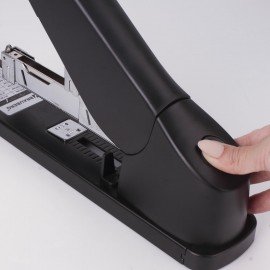 Степлер МОЩНЫЙ №24/6-23/24 BRAUBERG "Heavy duty MX", до 200 листов, черный, 222564