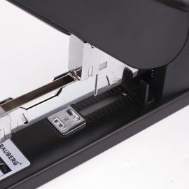 Степлер МОЩНЫЙ №24/6-23/24 BRAUBERG "Heavy duty MX", до 200 листов, черный, 222564