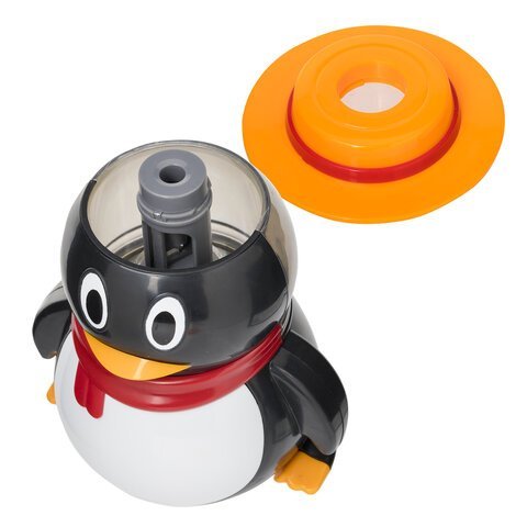 Точилка электрическая BRAUBERG "Пингвин", питание от USB/4 батареек АА, 223569