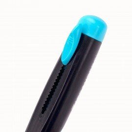 Ластик выдвижной BRAUBERG "REWIND", 112х21х24 мм, белый, пластиковый держатель ассорти, 223593