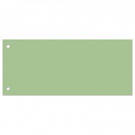 Разделители листов (полосы 240х105 мм) картонные, КОМПЛЕКТ 100 штук, зеленые, BRAUBERG, 223971