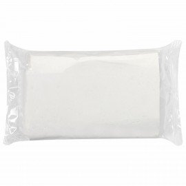 Паста (масса) для лепки BRAUBERG, самозатвердевающая, 200 г, натуральный белый, ВЫСШЕЕ КАЧЕСТВО, 224441