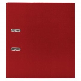 Папка-регистратор ОФИСМАГ с арочным механизмом, покрытие из ПВХ, 50 мм, красная, 225754