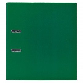 Папка-регистратор ОФИСМАГ с арочным механизмом, покрытие из ПВХ, 50 мм, зеленая, 225755