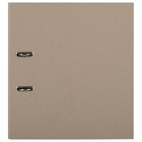 Папка-регистратор STAFF "Basic" картонная, без покрытия и уголка, 75 мм, 225943