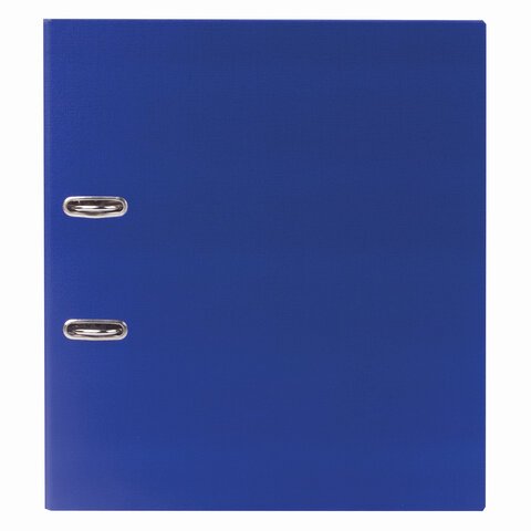 Папка-регистратор STAFF "Manager" с покрытием из ПВХ, 50 мм, без уголка, синяя, 225977